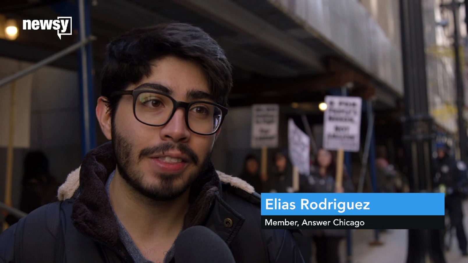 Elias Rodriguez Turns Protest Chants of Violence Into Real Carnage