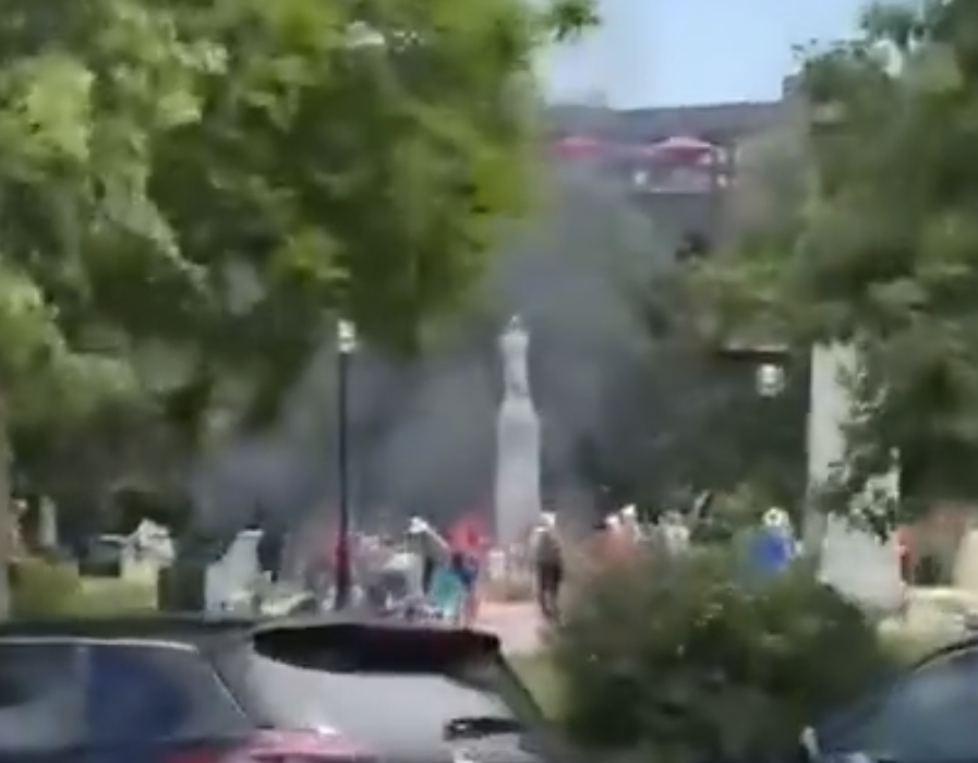 Muslim Terrorist Tried to Burn Alive Elderly People Marching for Israeli Hostages