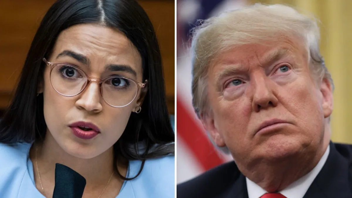 AOC Defames Trump