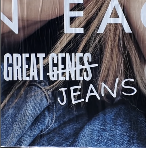 A Jeans Ad is Nazism. Killing Jews Isn't