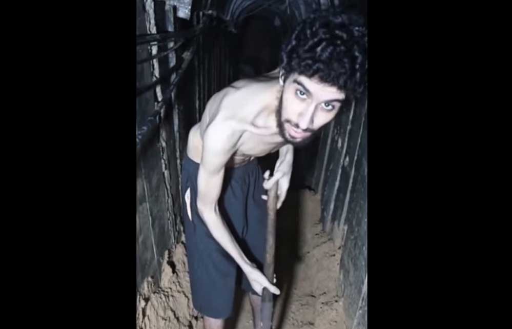 NextImg:Glazov Gang: A Starving Israeli Hostage and Videotape