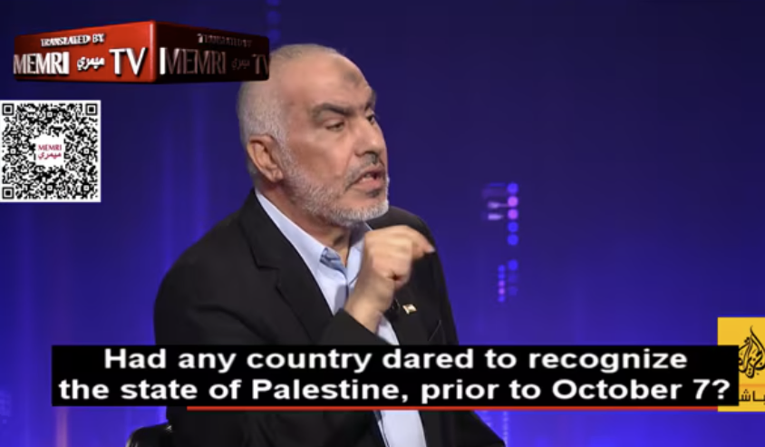 NextImg:Hamas Leader: UN Action on Israel a "Benefit" of Oct 7