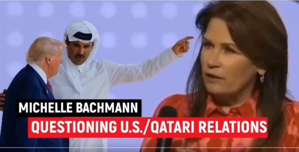 Video: Michelle Bachmann Calls Out U.S. Policy on Qatar and Israel