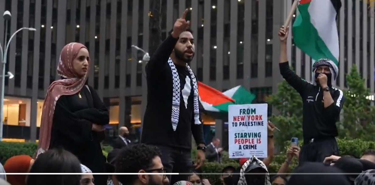 NextImg:Video: Palestinian Promises a Stronger October 7 … in NYC