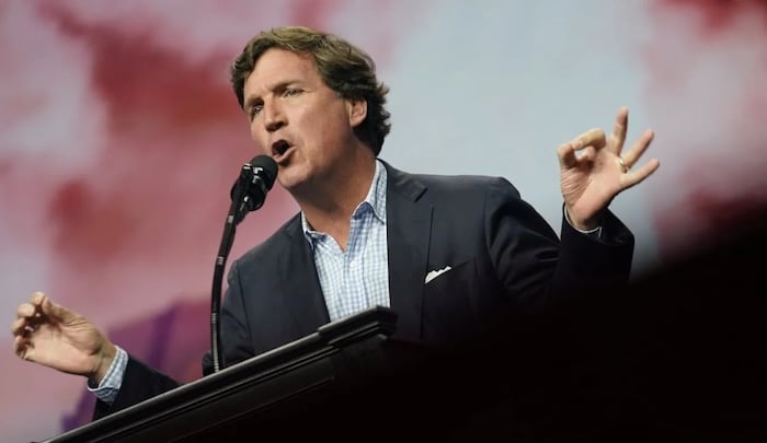 Tucker Carlson at the Doha Forum