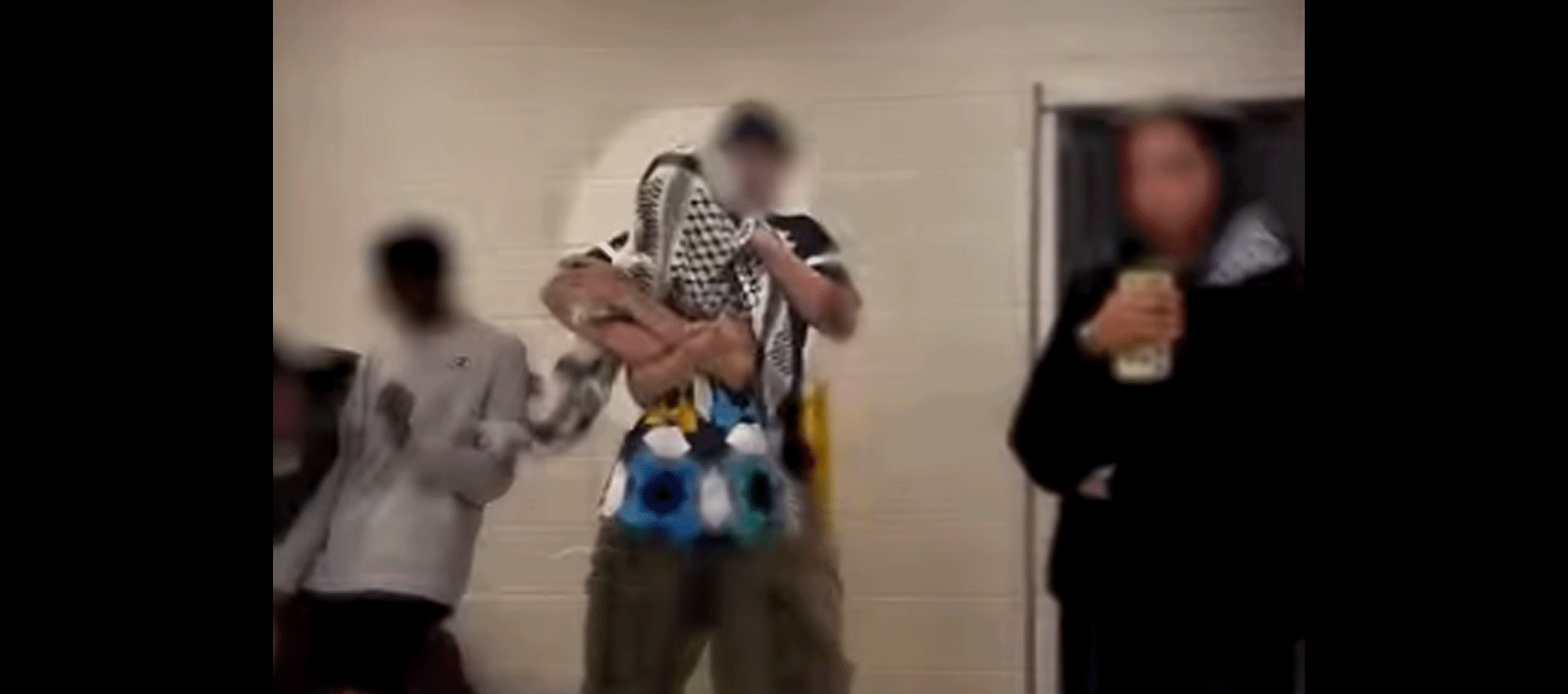 MSA High School Chapters Mock October 7 Kidnapping in Recruitment Videos
