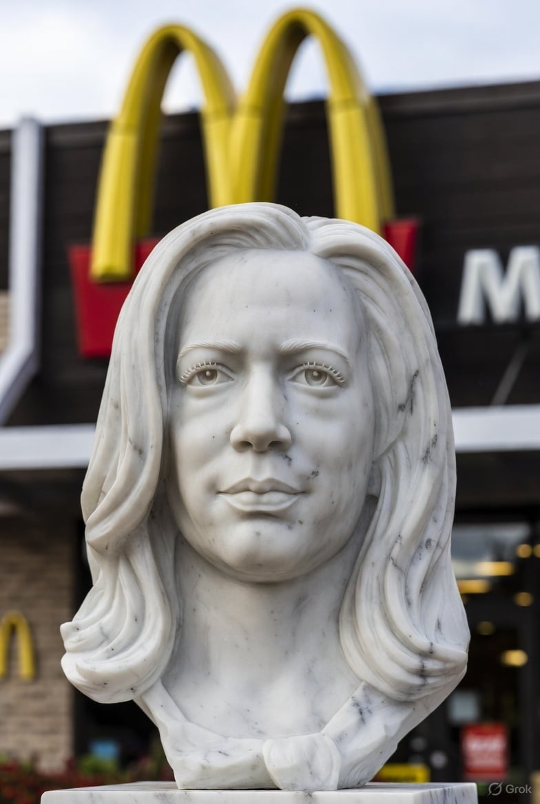 Kamala: “There Will Be a Marble Bust of Me in Congress”