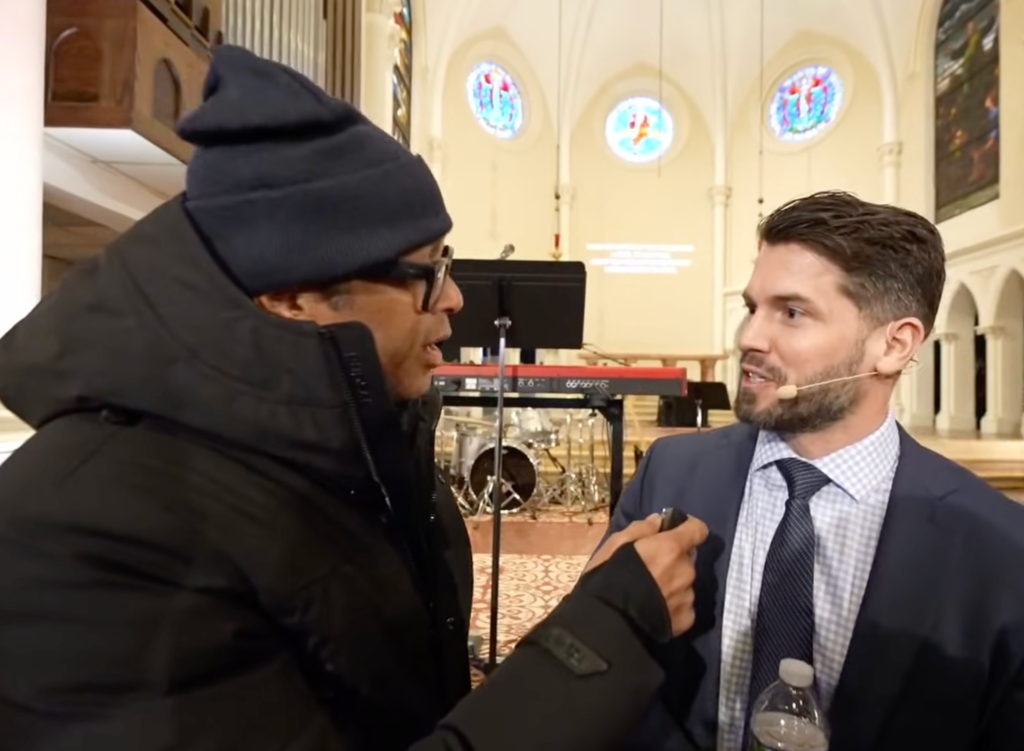 Don Lemon and Domestic Terror Pals Invade Church Service