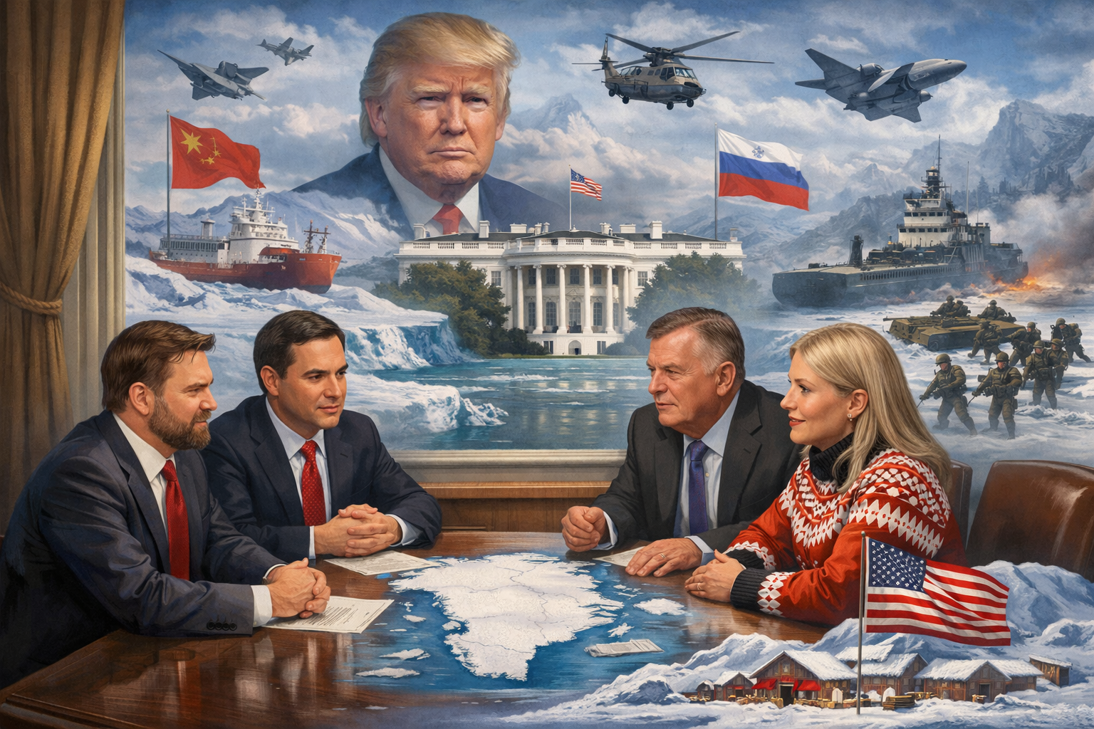 In Denmark, Hysteria over Greenland