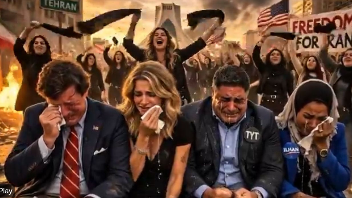 Video: Usual Suspects Sobbing as the U.S. and Israel Strike Terrorist Mullah Regime