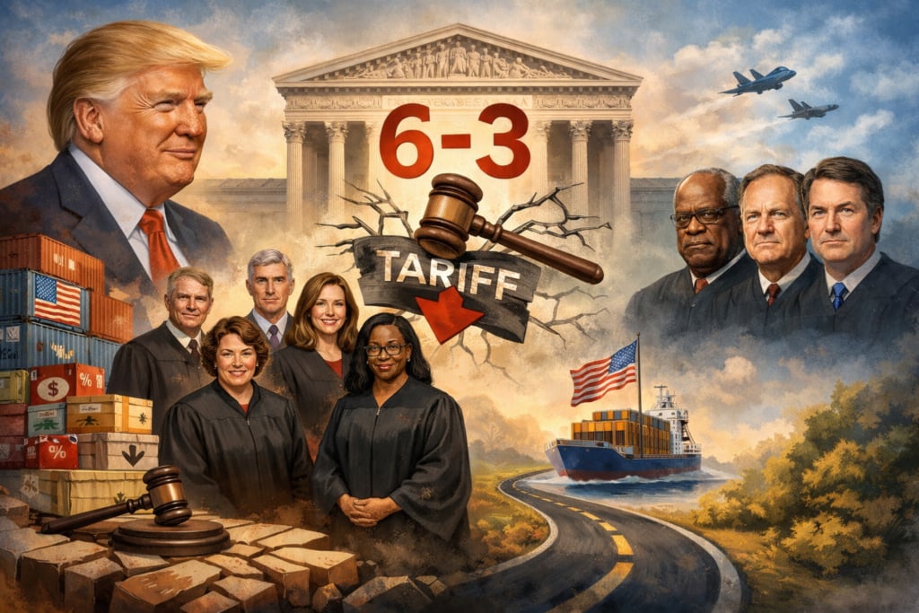 Conservative Supreme Court Strikes Down Trump’s Sweeping “Emergency” Tariffs