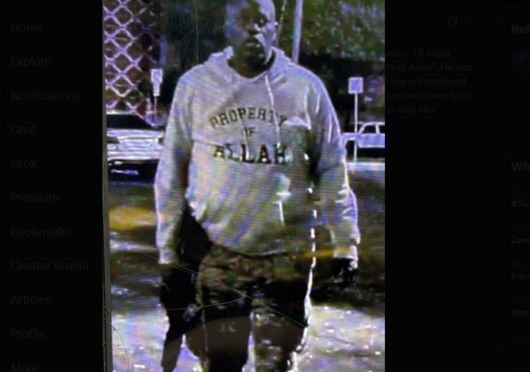 Muslim Migrant in “Property of Allah” Shirt Kills 3 in Texas Bar