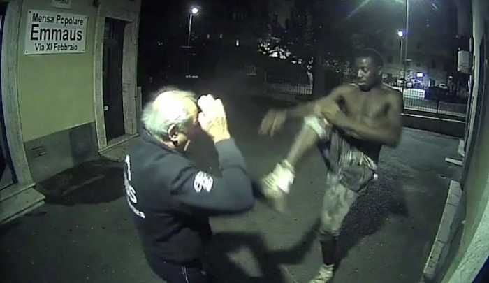 African Migrant Beats to a Pulp the 85-Year-Old Italian Who Fed Him