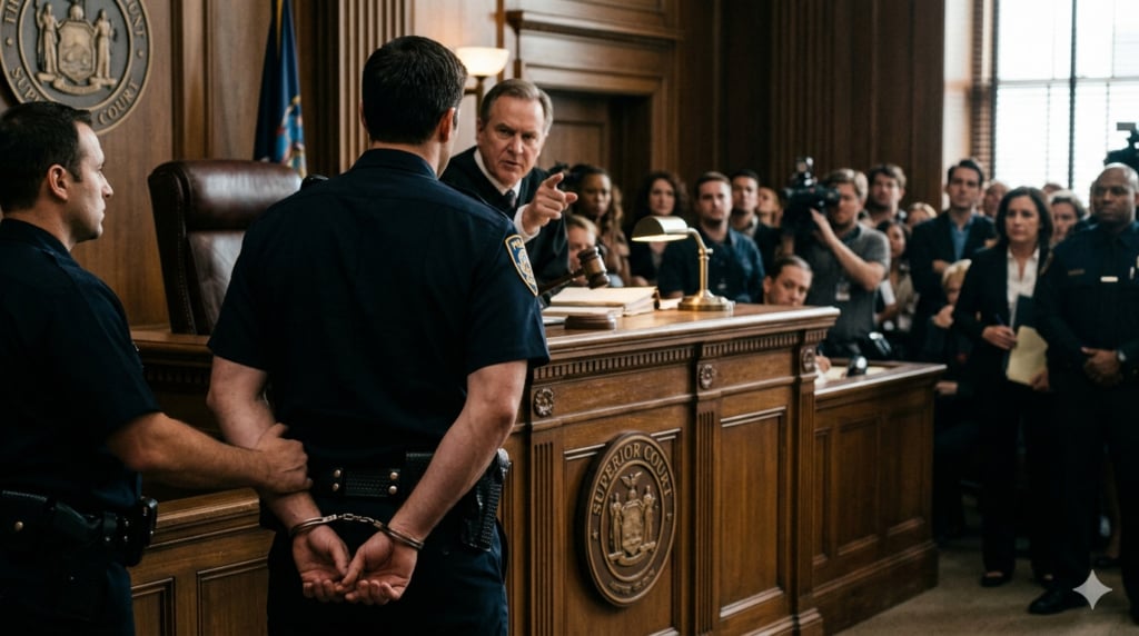 NYC Judge Imposes Harsh Prison Sentence on Ex-Cop for Doing His Job