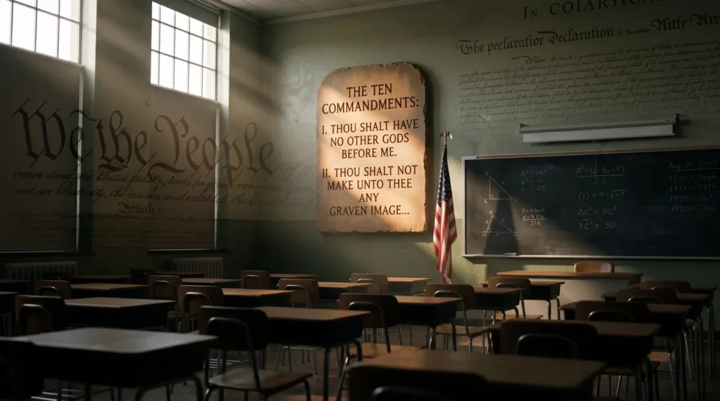 Appellate Court Okays Ten Commandments Display in Public School Classrooms