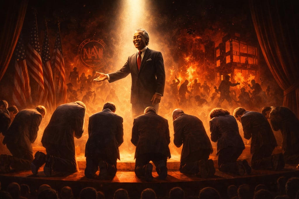 White House Dem Hopefuls Bow to Sharpton