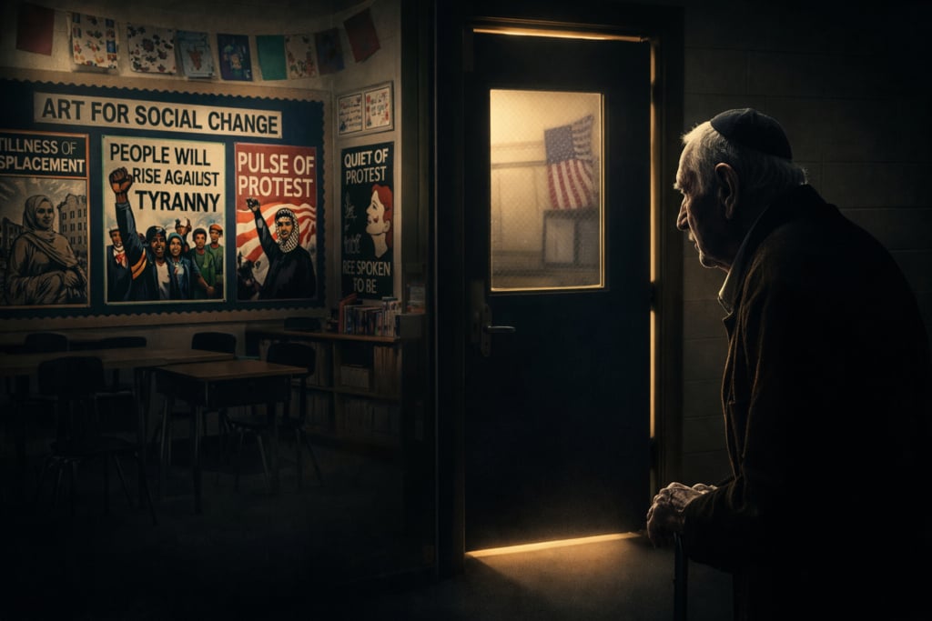 Anti-Israel Art In – A Holocaust Survivor Nearly Shut Out