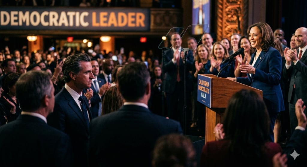 Gavin Newsom Has a Kamala Harris Problem