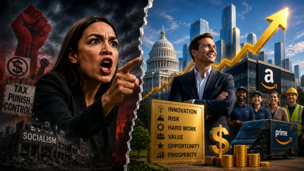 AOC Demonizes Wealth in a Capitalist Society