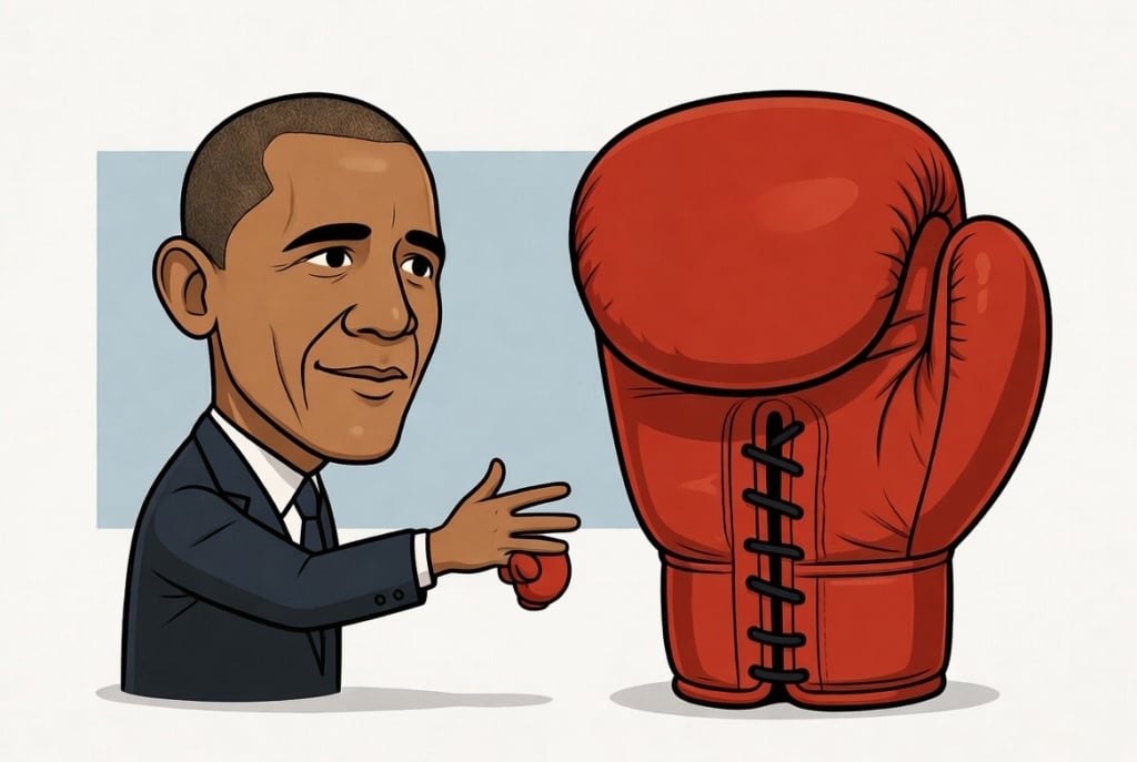 Obama on Trump: “I’d Love to Just Be in the Ring With This Guy.”