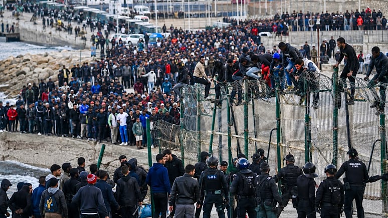 Ceuta Invaded