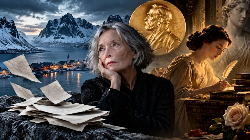Anne Carson, Nobel Laureate
